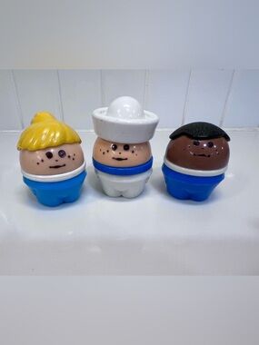 Fisher Price Little Tikes Toddler Tots Chunky People Set of 3